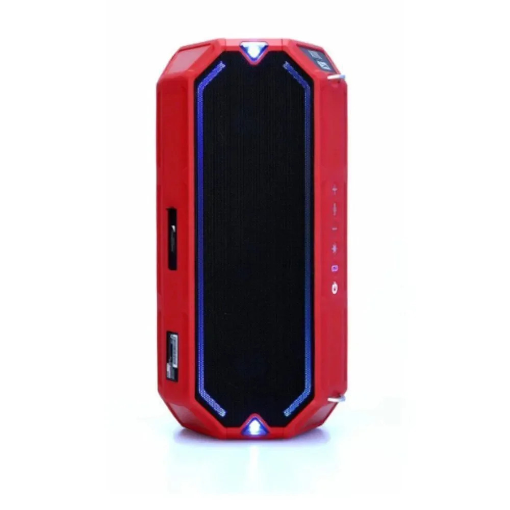 Altec Lansing HydraShock Red Everything Proof Portable Bluetooth Speaker